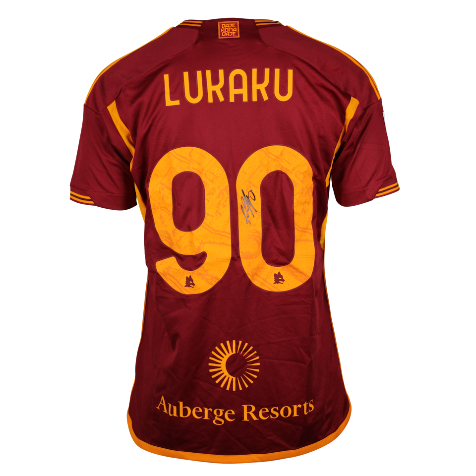 Romelu Lukaku AS Roma jersey