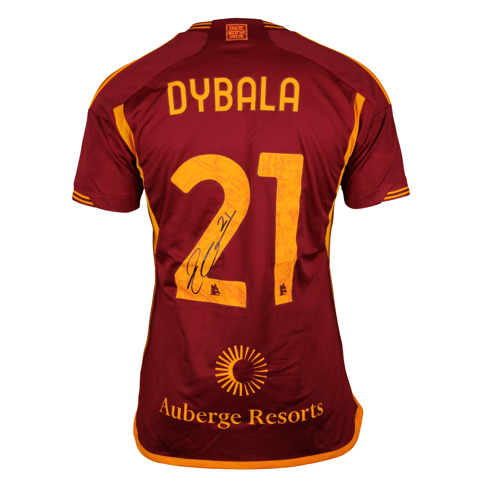 AS Roma Dybala（ディバラ）Mサイズ ユニフォーム adidas AS Roma Home Dybala 21 Jersey incl. SPQR Sponsor 2023