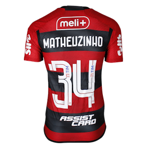Matheuzinho Flamengo camisa.