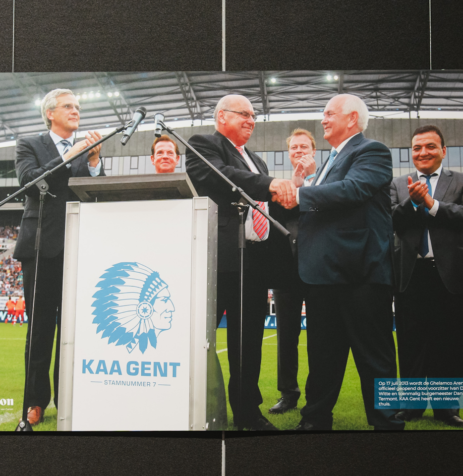 Framed photo: Opening Ghelamco Arena