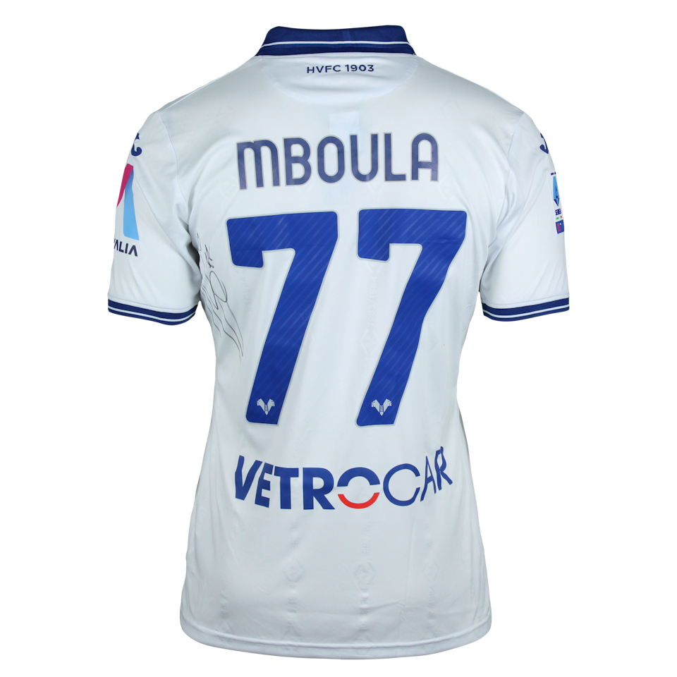 Jordi Mboula Queralt Hellas Verona FC jersey