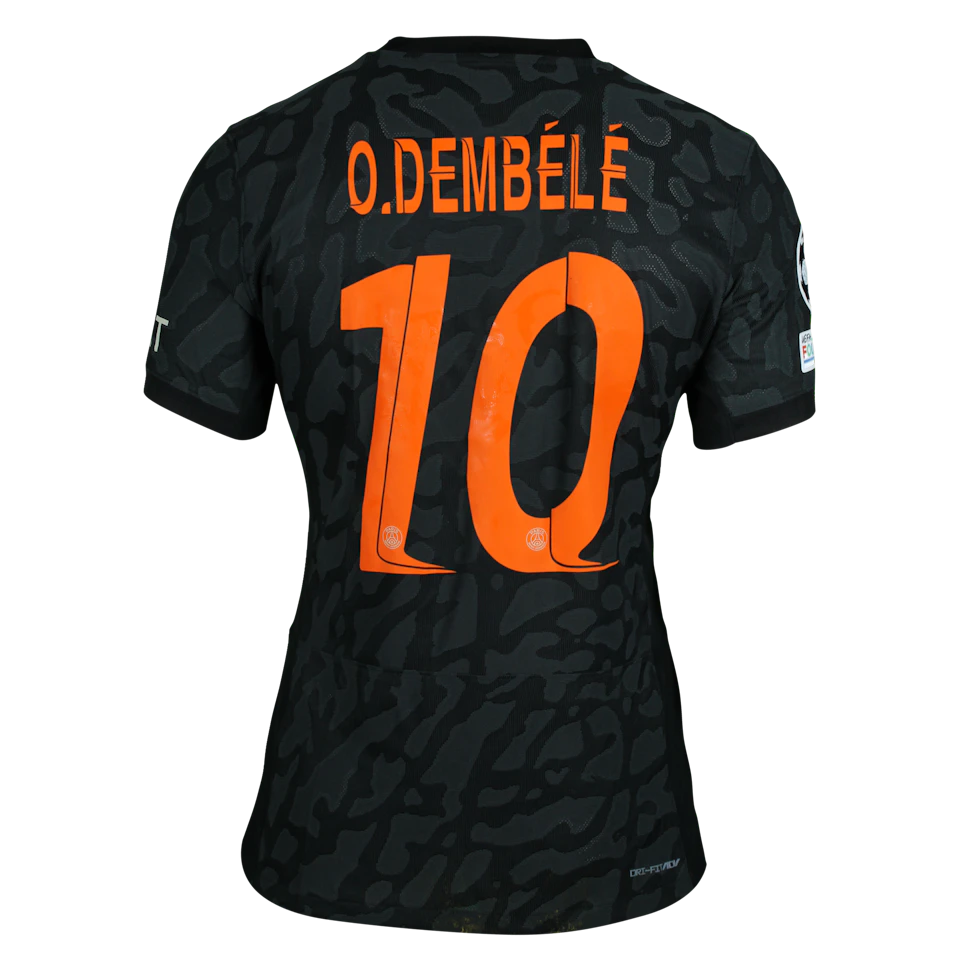 Paris Saint-Germain-Trikot von Ousmane Dembélé