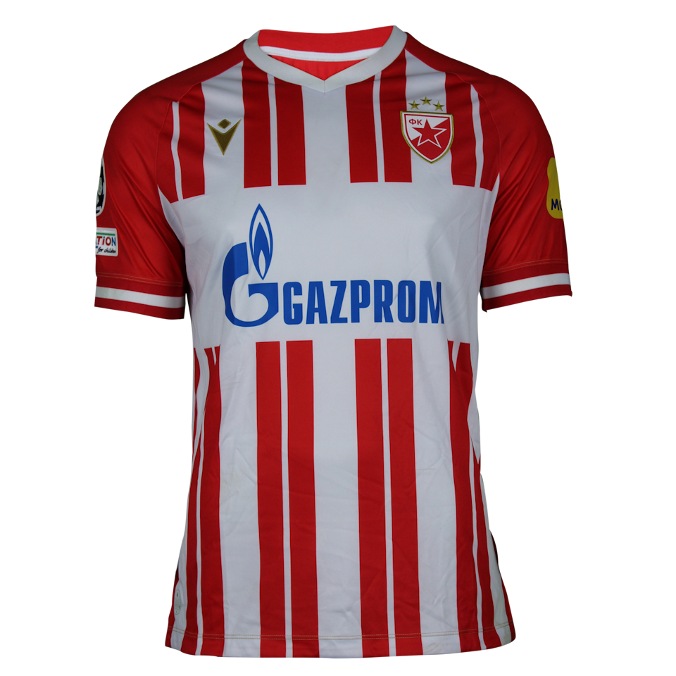 Pape Cherif Ndiaye FK Crvena zvezda のシャツ