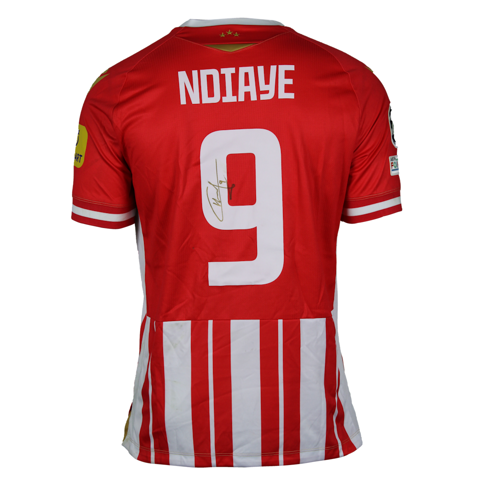 Pape Cherif Ndiaye FK Crvena zvezda のシャツ