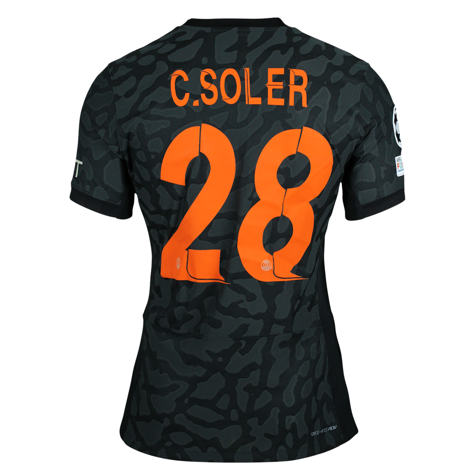 Carlos Soler Paris Saint-Germain shirt