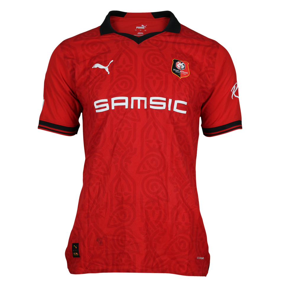 Shirt van Désiré Doué Stade Rennais F.C.