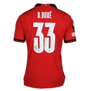 Shirt van Désiré Doué Stade Rennais F.C.