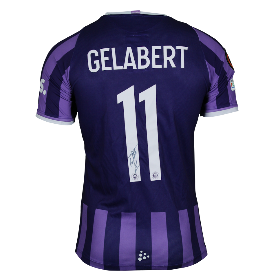 Maillot de César Gelabert Pina (Toulouse FC)