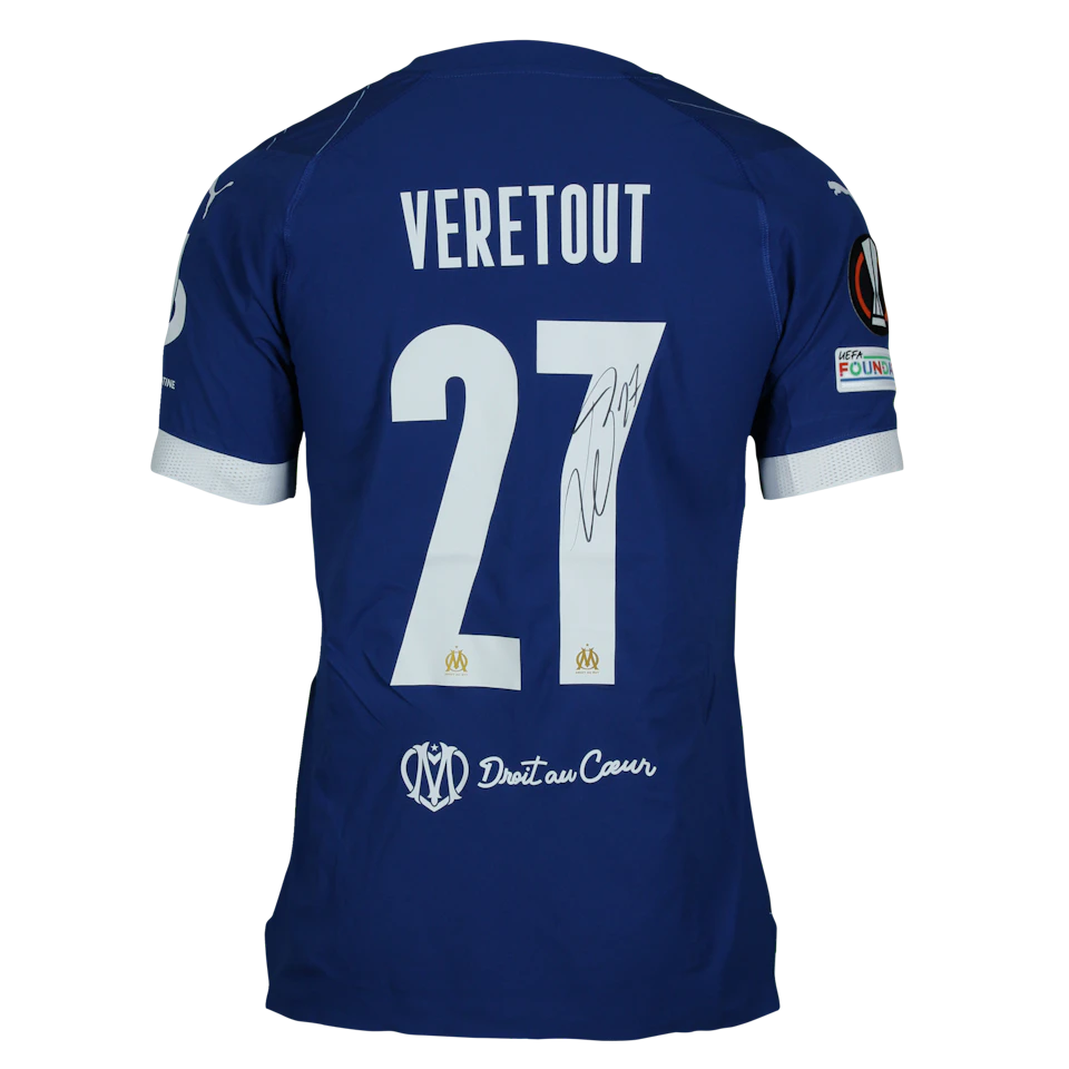 Shirt van Jordan Veretout Olympique de Marseille