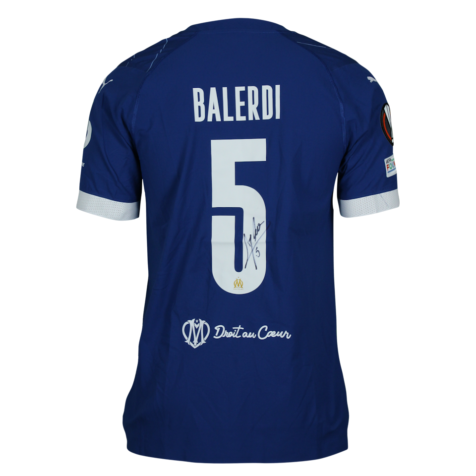 Leonardo Balerdi Olympique de Marseille shirt