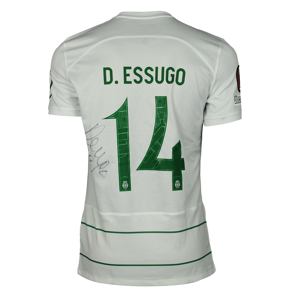 Dario Cassia Luis Essugo Sporting CP shirt