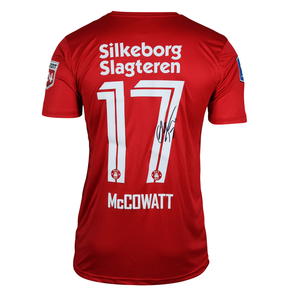 Silkeborg IF-Trikot von Callum McCowatt