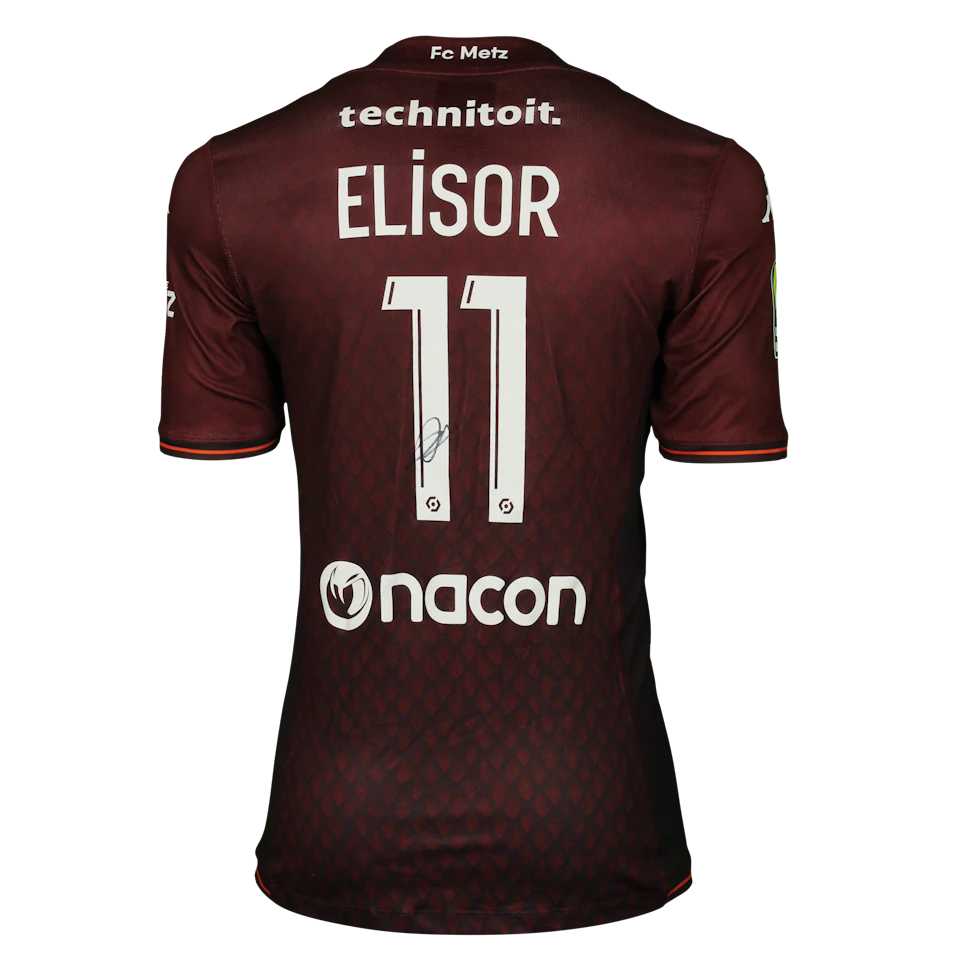 Simon Elisor FC Metz jersey