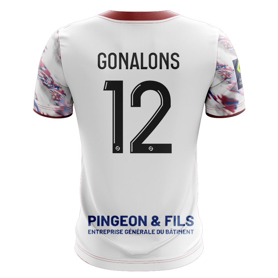 Maxime Gonalons Clermont Foot 63 shirt