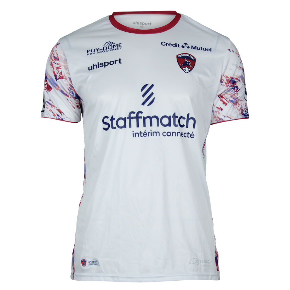 Maillot de Grejohn Kyei (Clermont Foot 63)