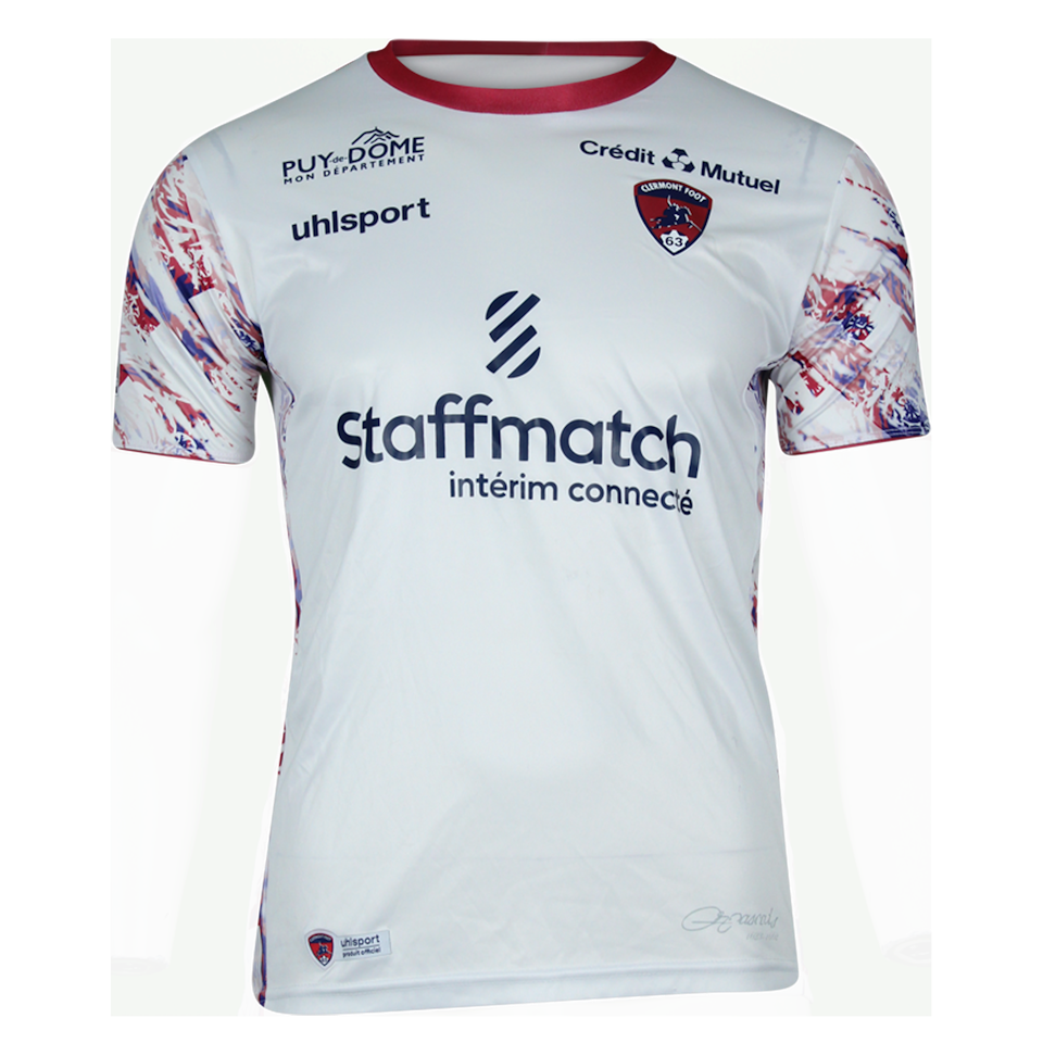 Bilal Boutobba Clermont Foot 63 shirt