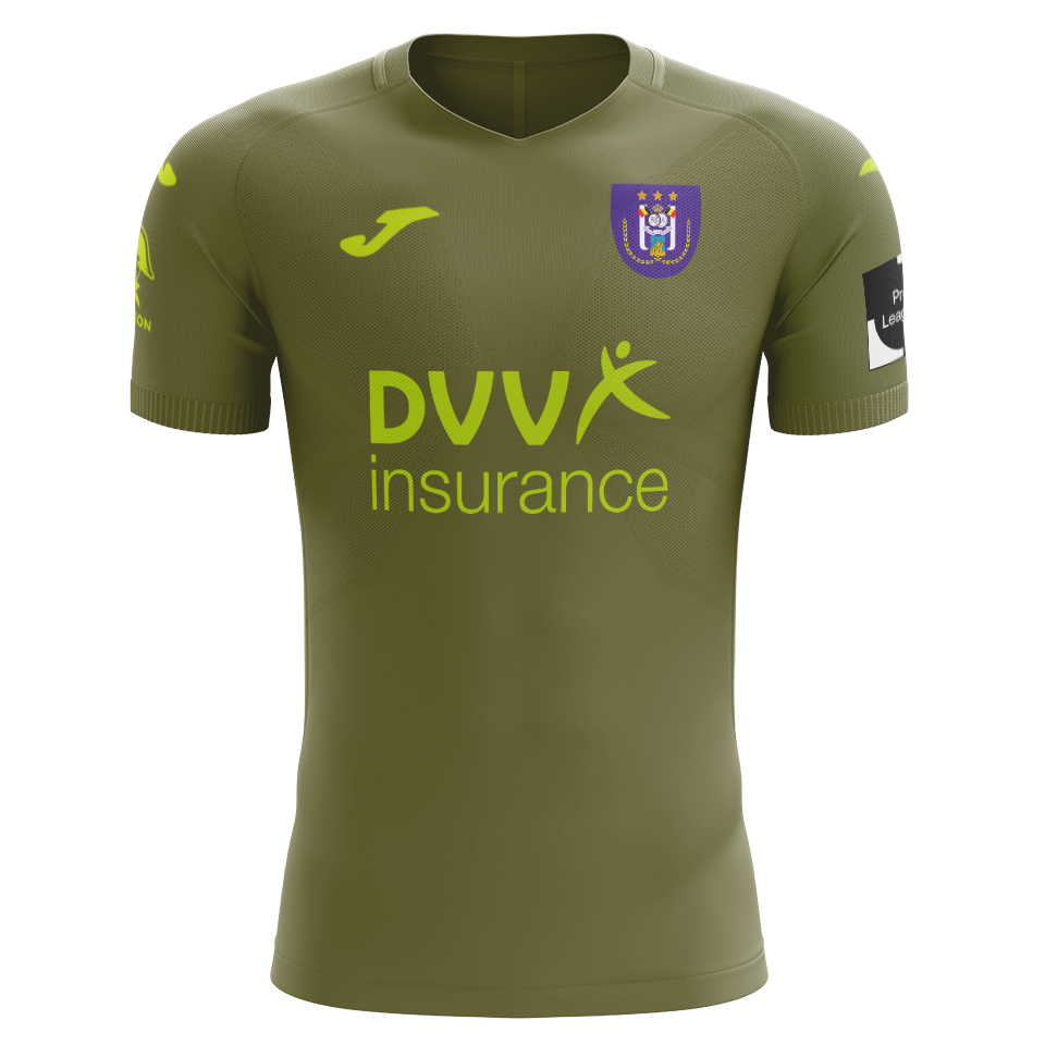 Kasper Schmeichel RSC Anderlecht shirt