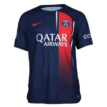 Kylian Mbappé Paris Saint-Germain shirt