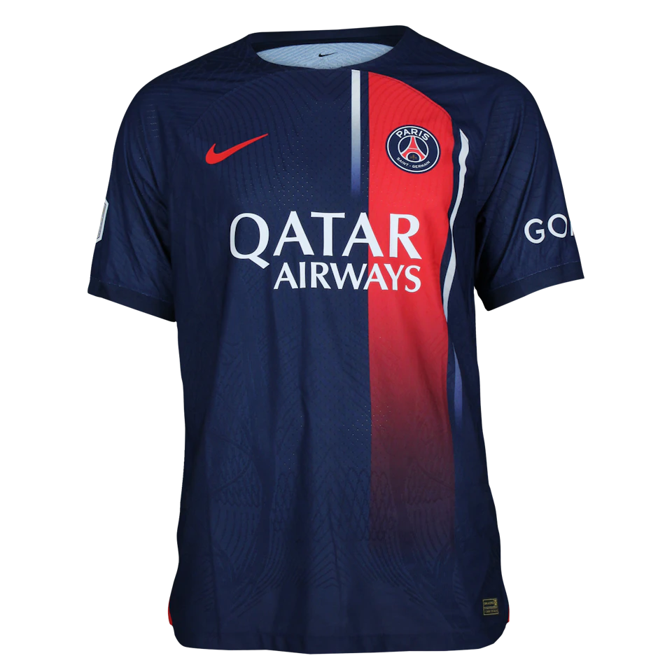 Kylian Mbappé Paris Saint-Germain shirt