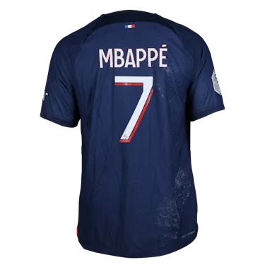 Kylian Mbappé Paris Saint-Germain shirt