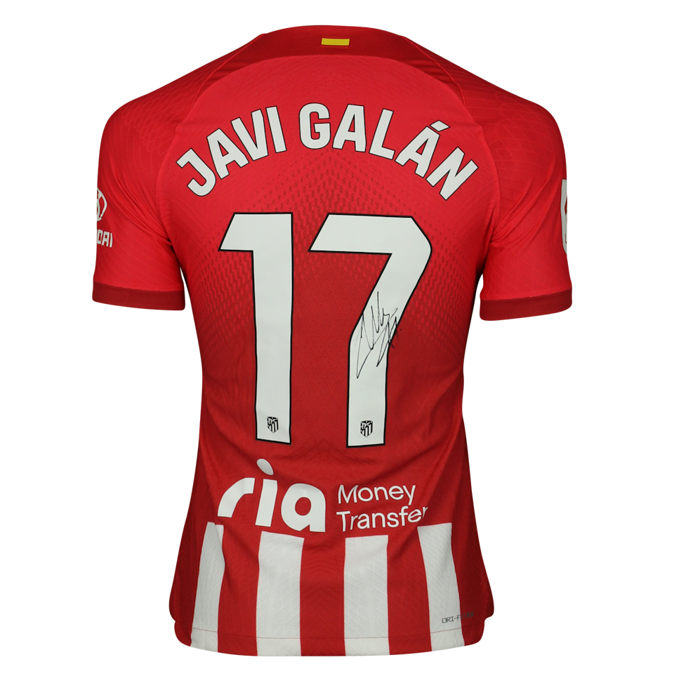 Javier Galán Atlético de Madrid jersey