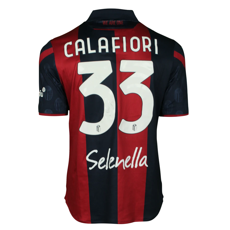 Camiseta Riccardo Calafiori Bologna Fc 1909