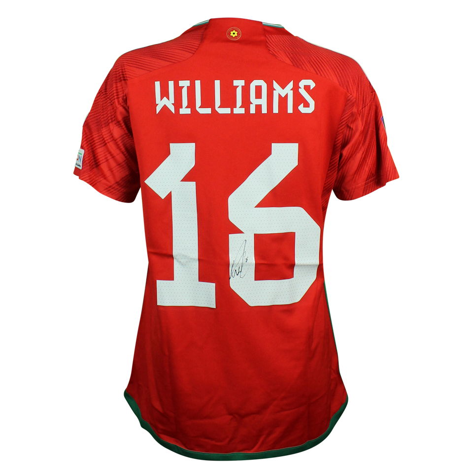 Chloe Williams Wales W shirt