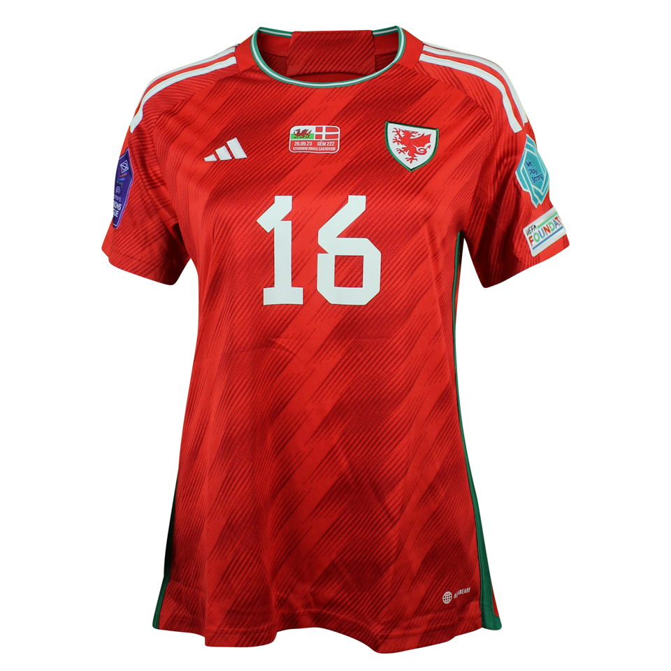 Chloe Williams Wales W shirt