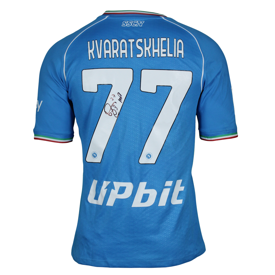 Khvicha Kvaratskhelia Napoli shirt