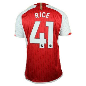 Declan Rice Squad Signed Arsenal Shirt