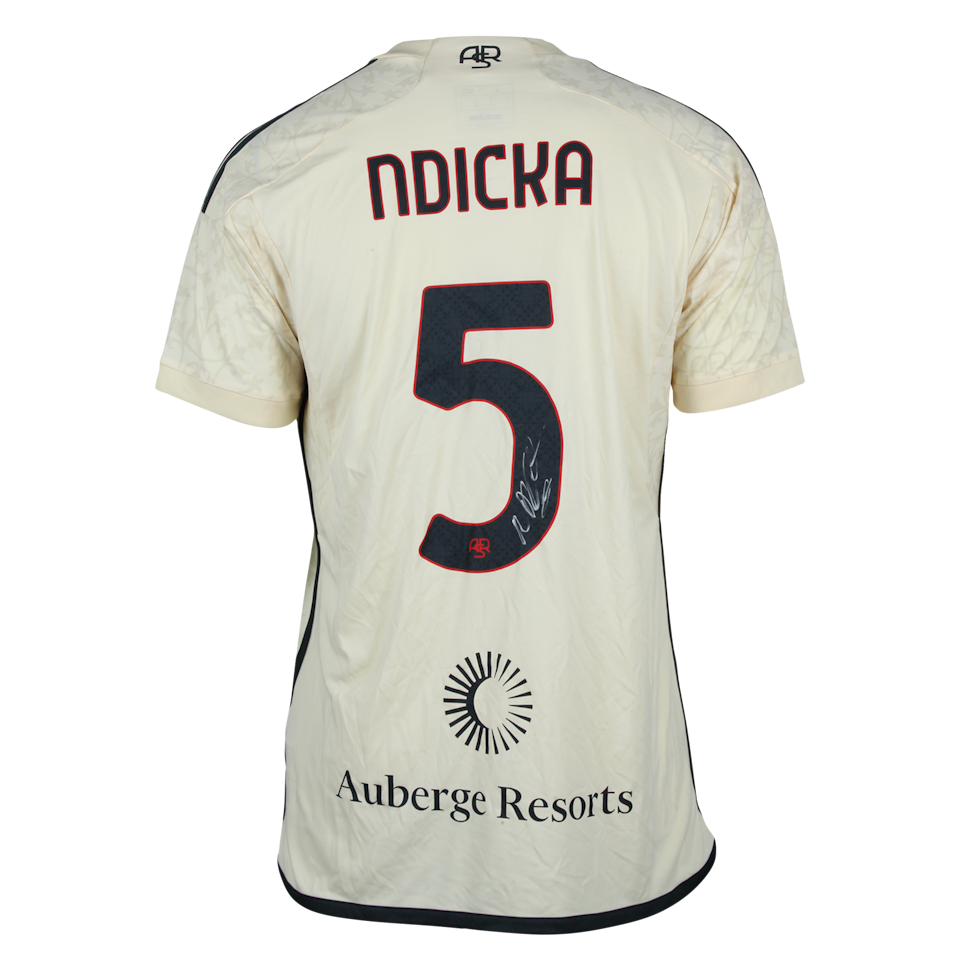 Obite Evan N'Dicka AS Roma shirt
