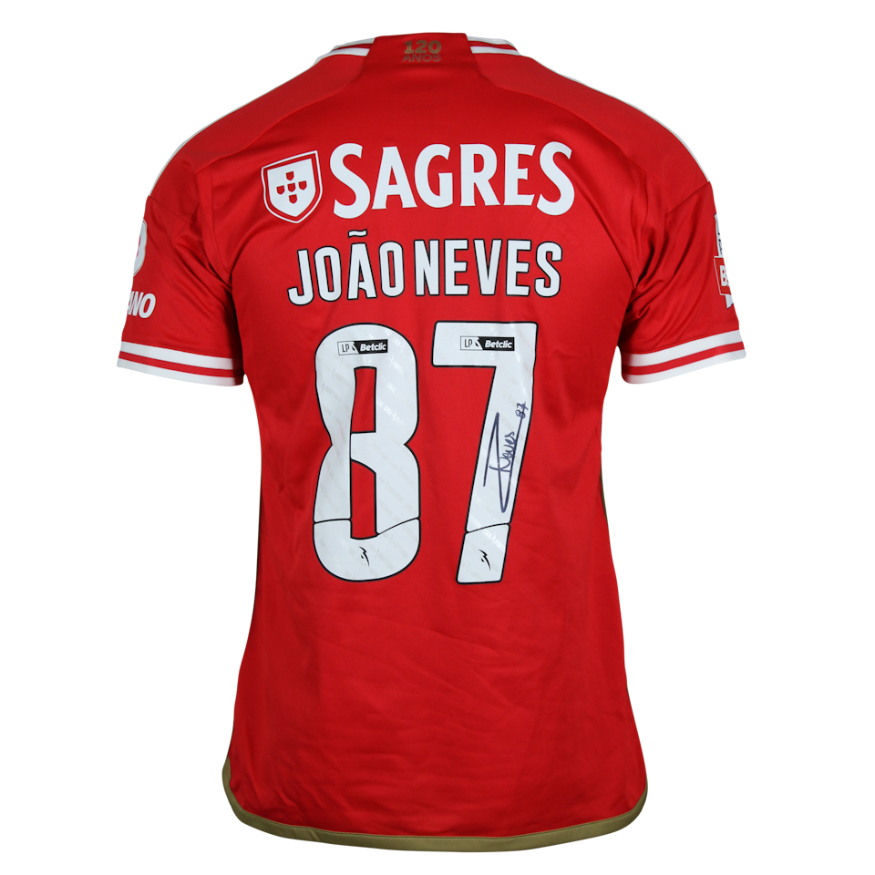 João Neves SL Benfica shirt