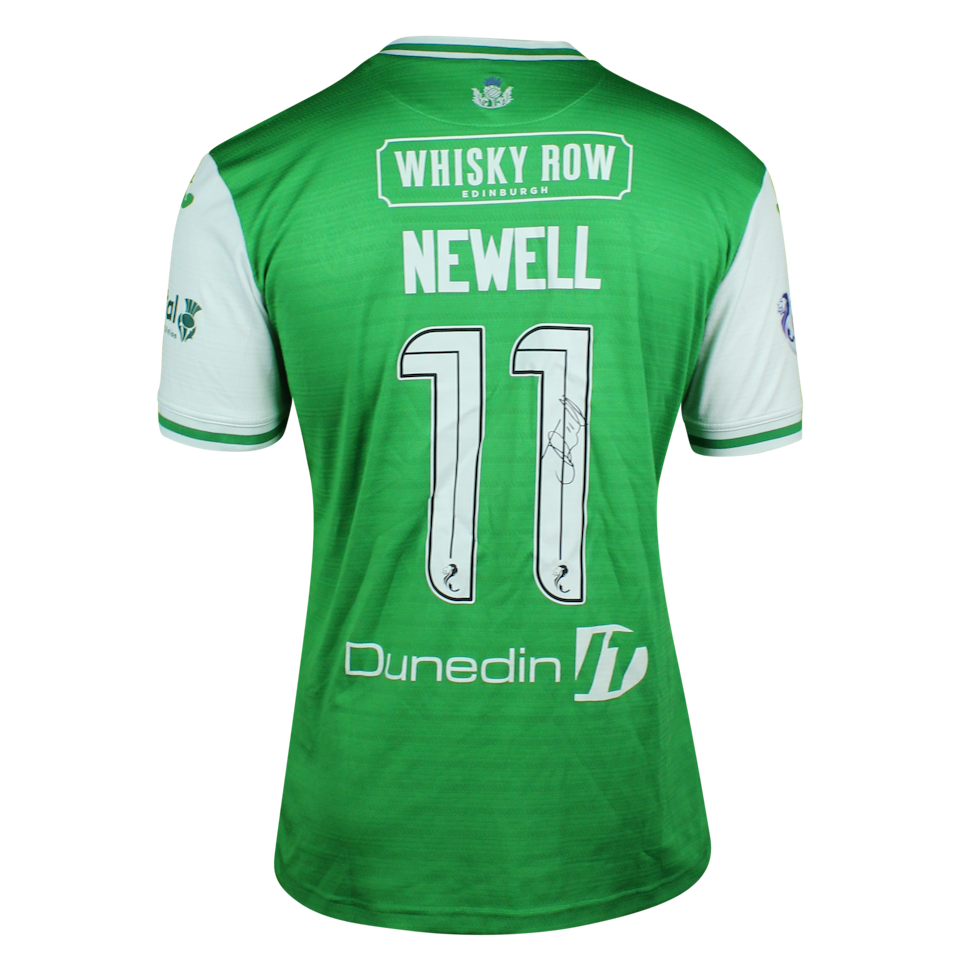 Joe Newell Hibernian shirt