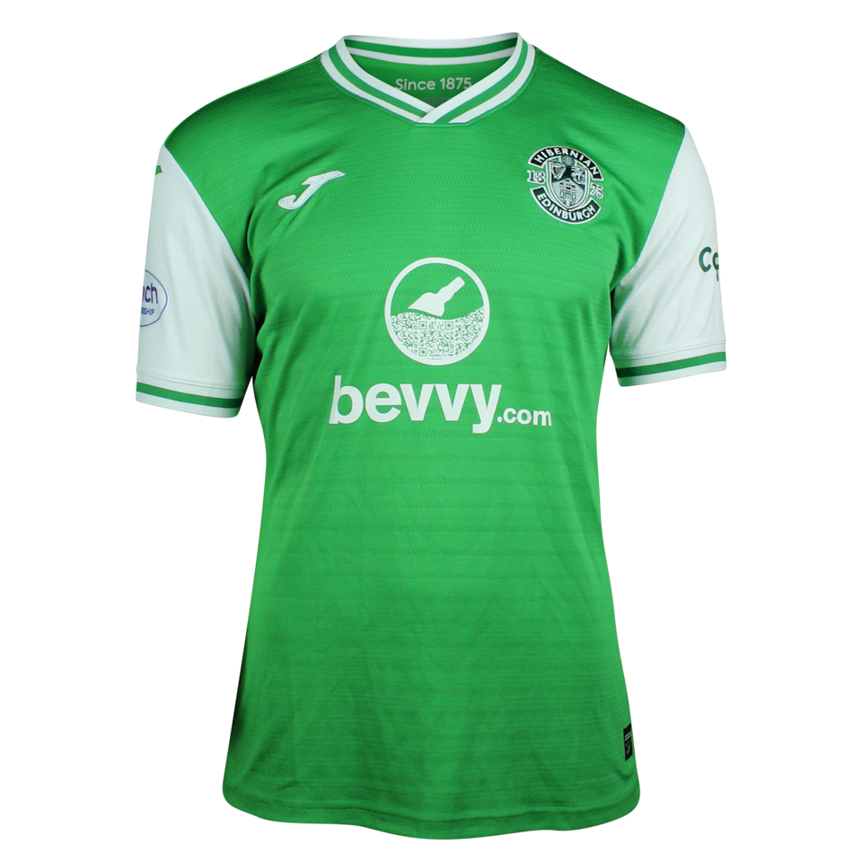Joe Newell Hibernian shirt