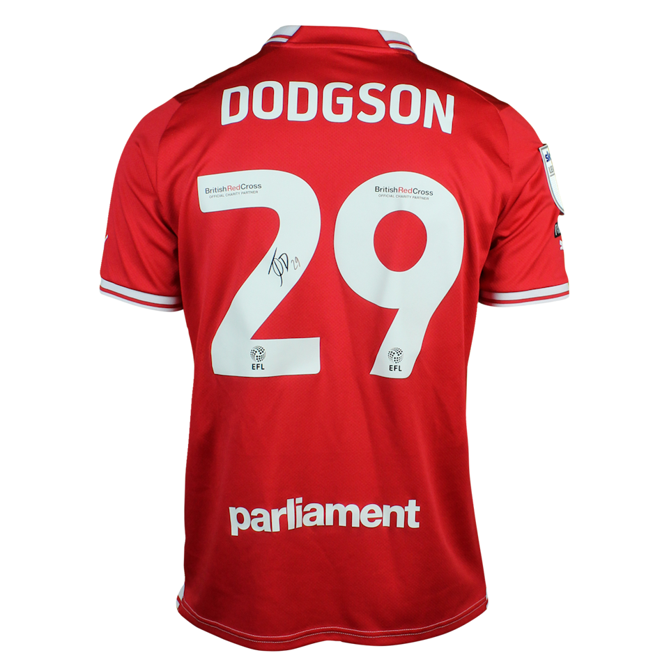 Owen Dodgson Barnsley shirt
