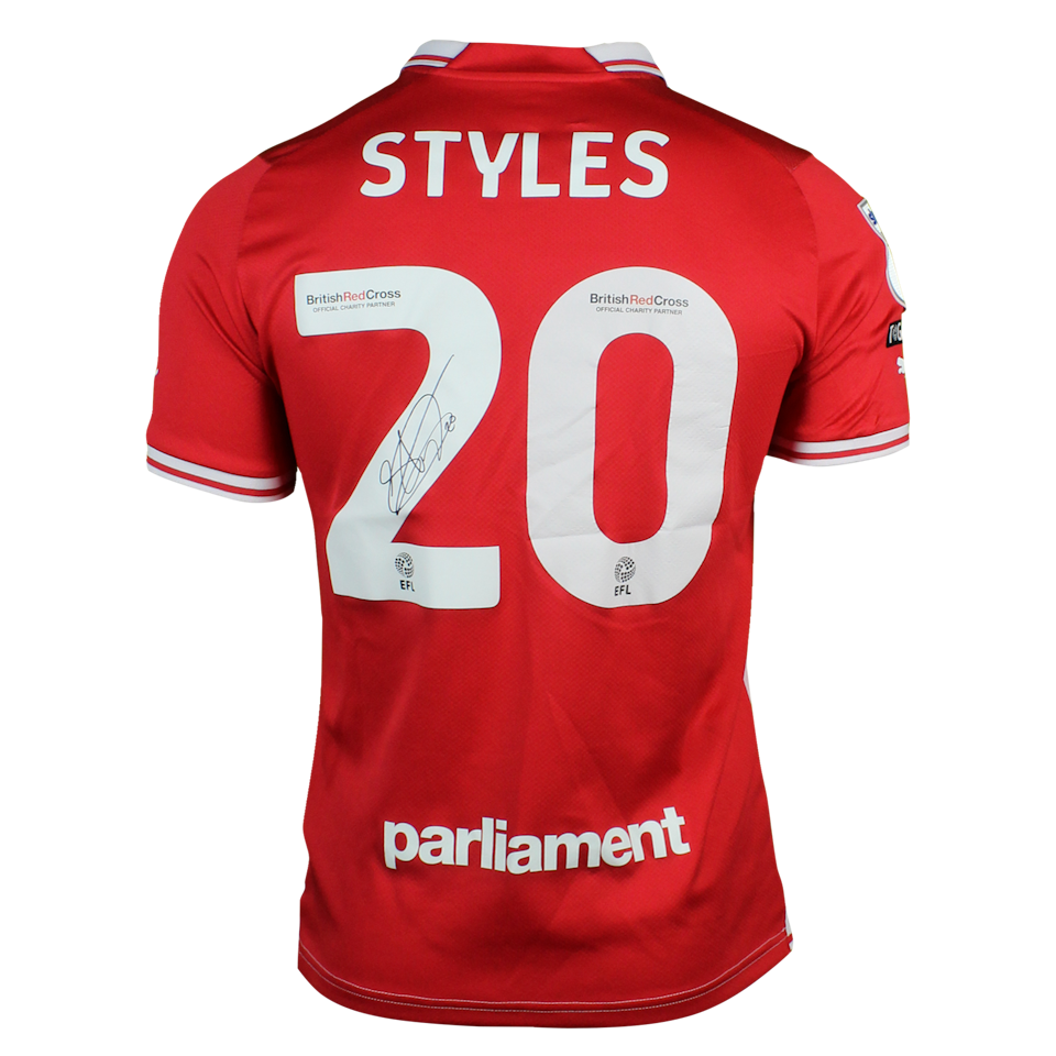 Maglia di Callum Styles (Barnsley)