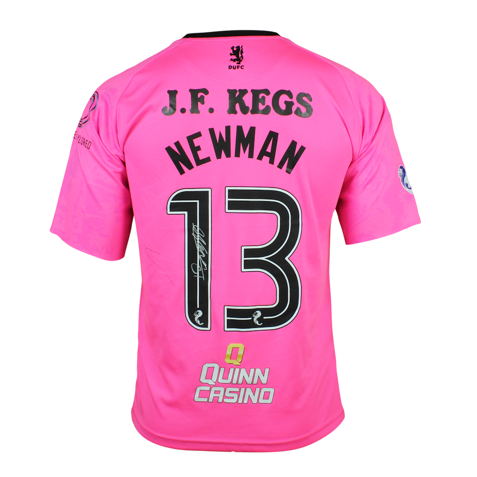 Jack Newman Dundee United shirt