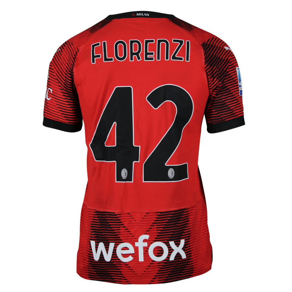AC Milan-Trikot von Alessandro Florenzi