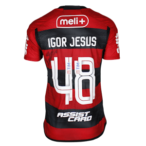 Igor Jesus Flamengo camisa.