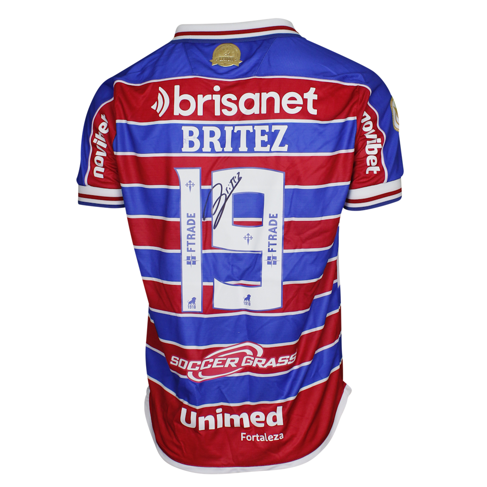 Emanuel Brítez Fortaleza camisa.