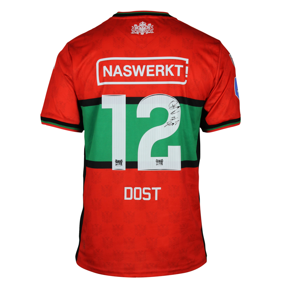 Bas Dost NEC shirt
