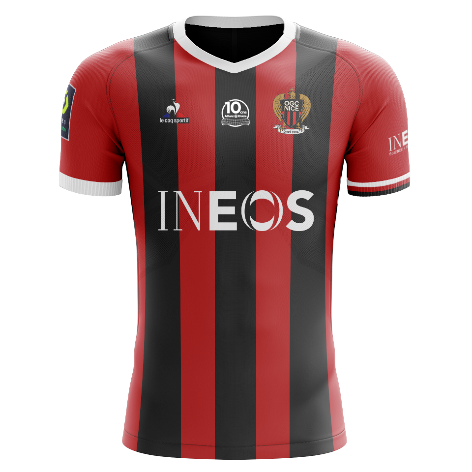 Alexis Claude-Maurice OGC Nice shirt