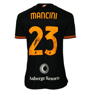 AS Roma 팀의 Gianluca Mancini 셔츠