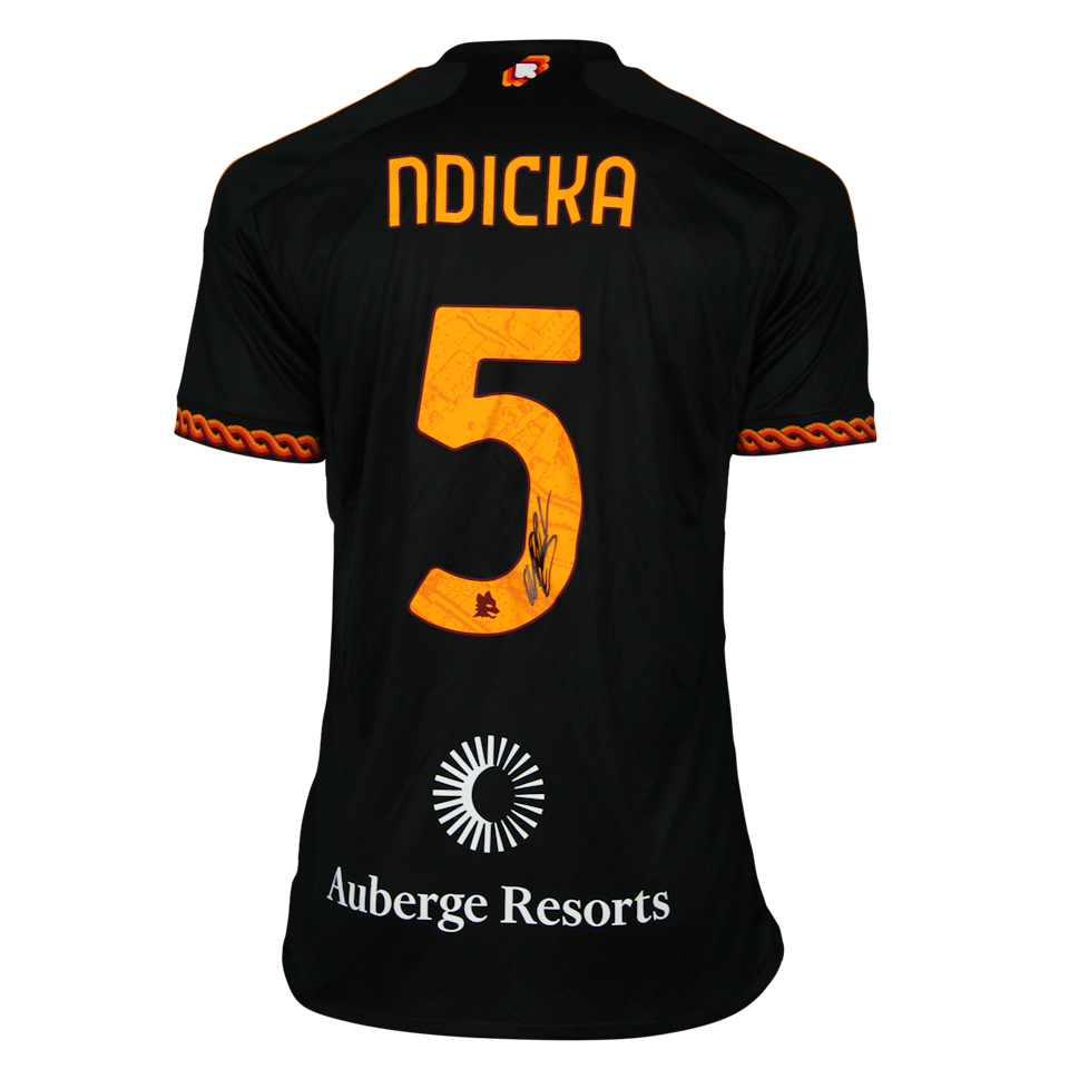 Obite Evan N'Dicka AS Roma jersey