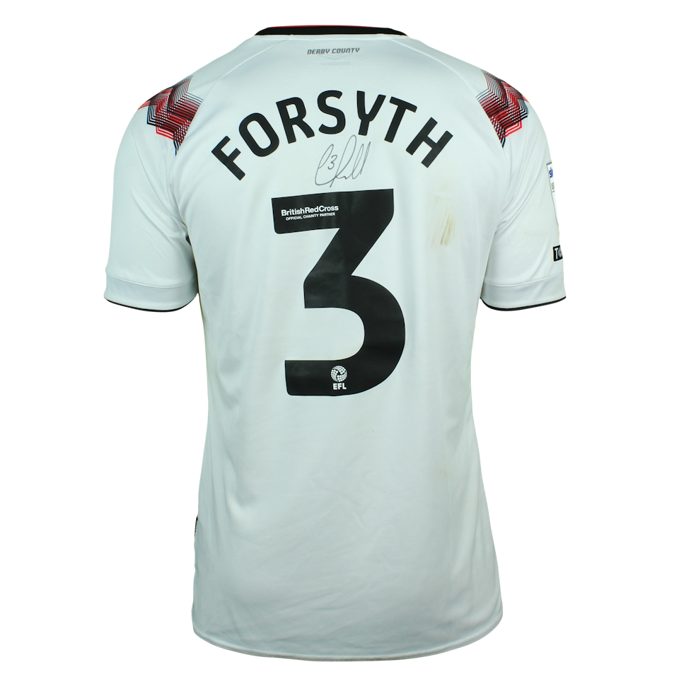 Craig Forsyth Derby County shirt