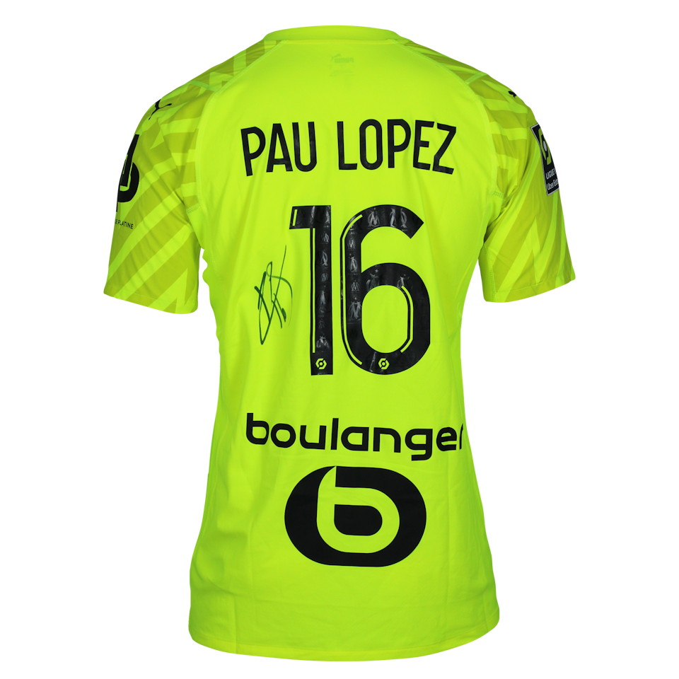 Pau López Olympique de Marseille shirt