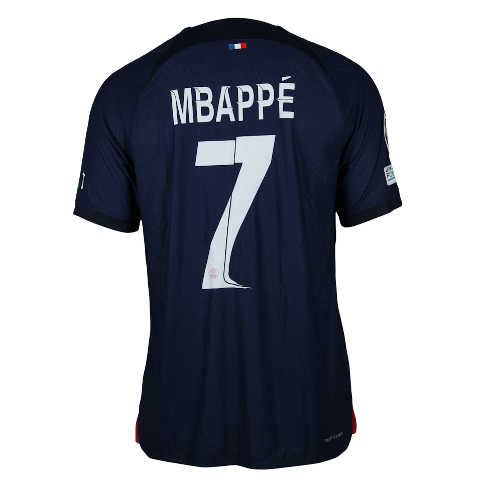 Kylian Mbappé  Paris Saint-Germain shirt