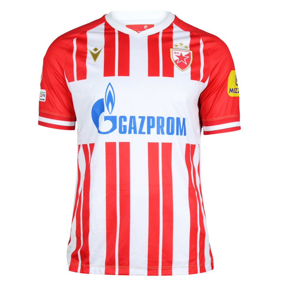 Milan Rodić FK Crvena zvezda shirt