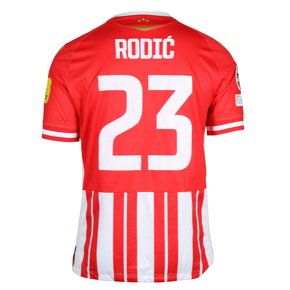 Milan Rodić FK Crvena zvezda shirt