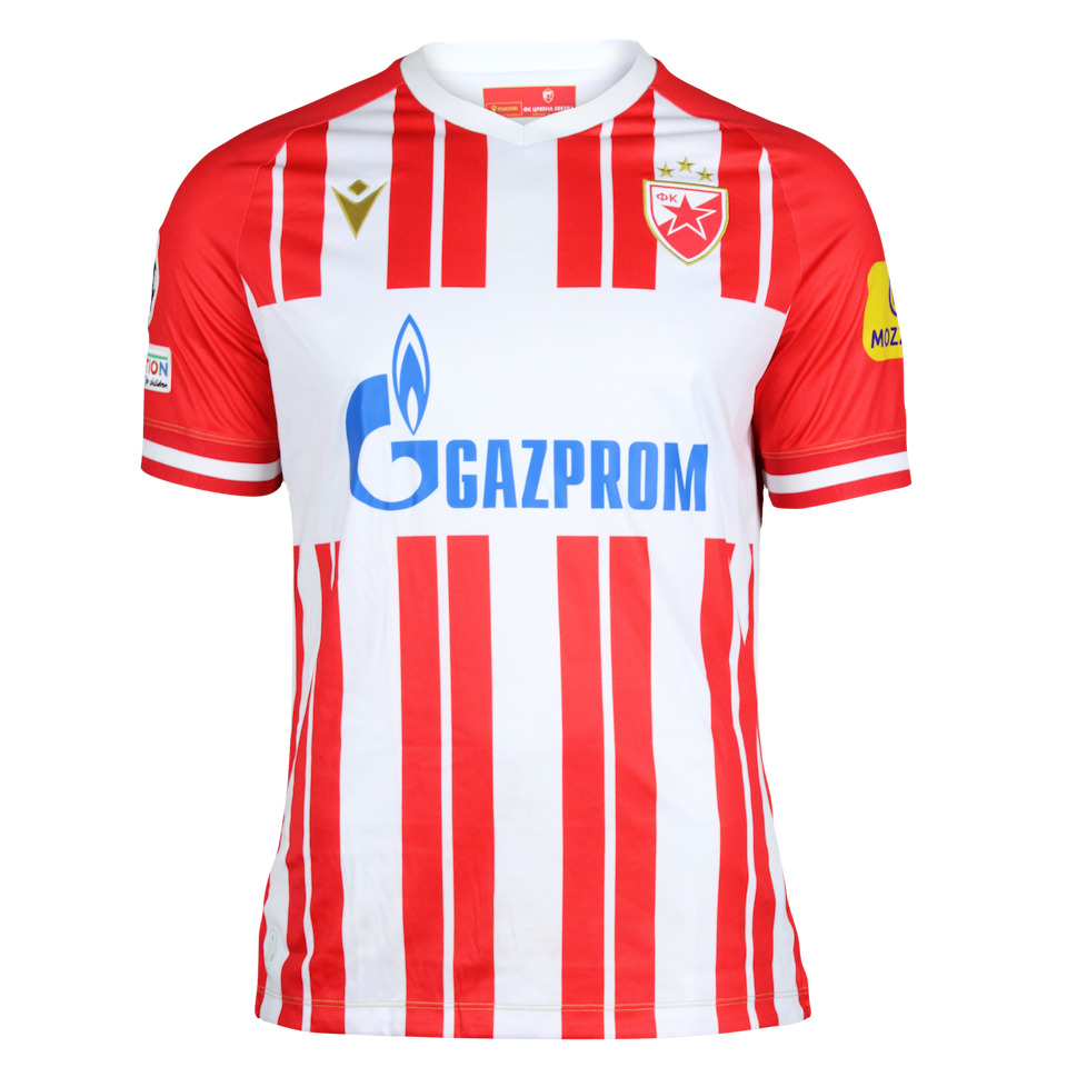 Nasser Yacouba Djiga FK Crvena zvezda shirt